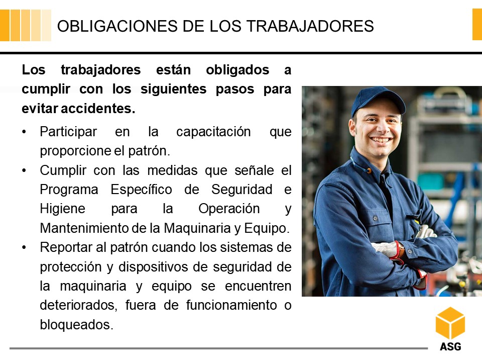 obligacion de los trabajadores 2 curso equipo de protección personal