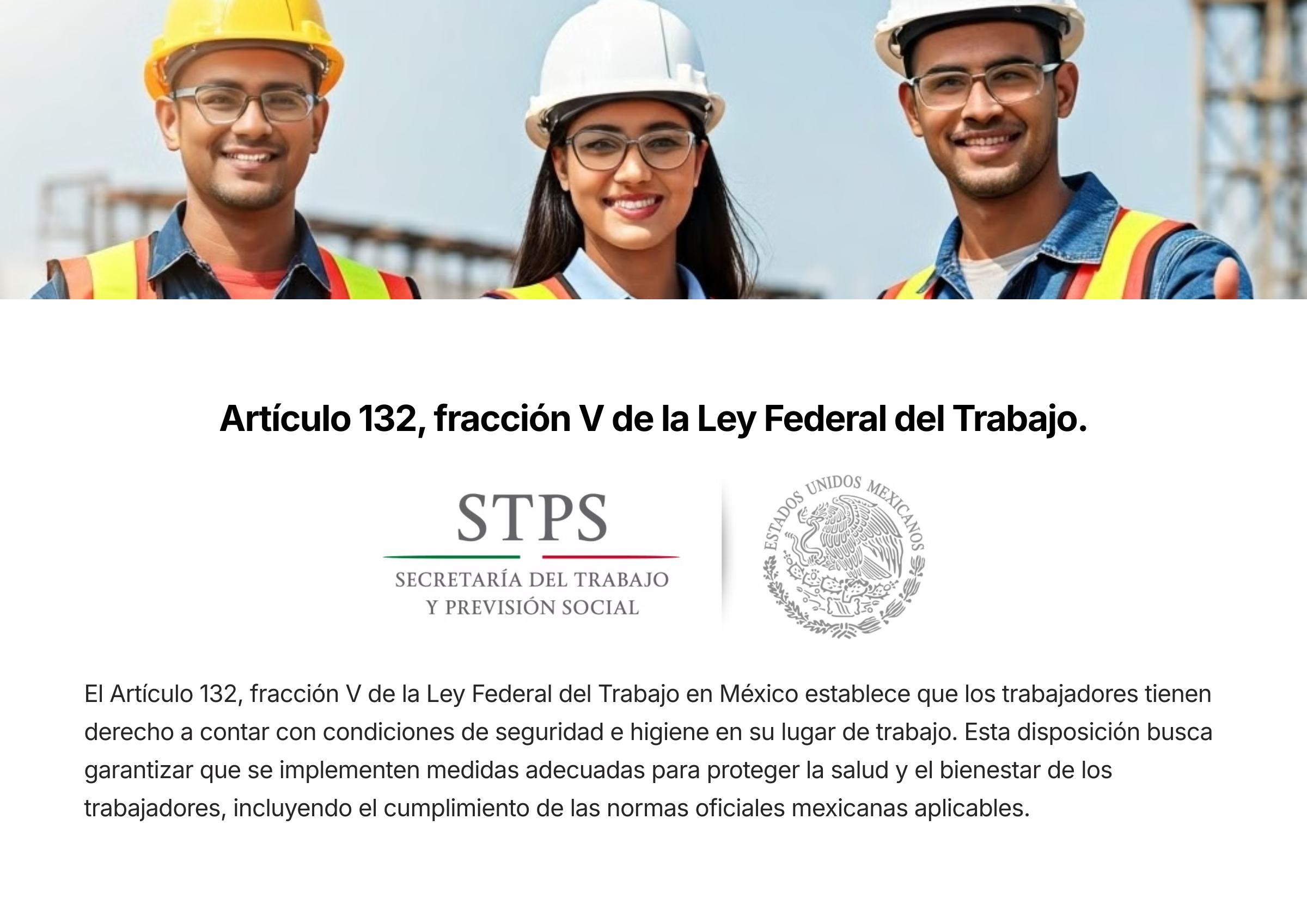 ley silla_14_Articulo-132-fraccion-V-de-la-Ley-Federal-del-Trabajo