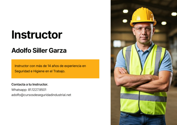 Curso de Seguridad e Higien en el Trabajo - Instructor
